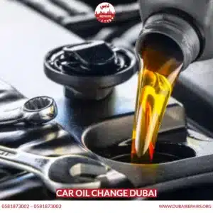Car oil change Dubai
