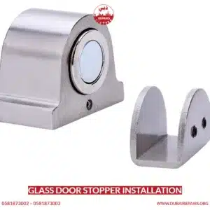 Glass Door Stopper Installation