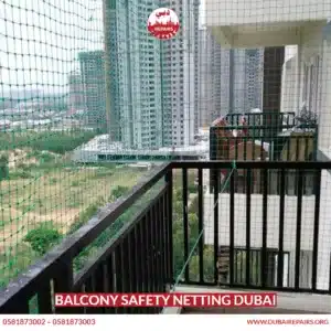 Balcony Safety Netting Dubai