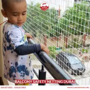 Balcony Safety Netting Dubai 