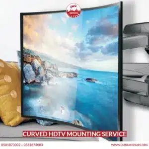 Curved HDTV Mounting Service