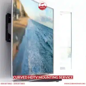 Curved HDTV Mounting Service