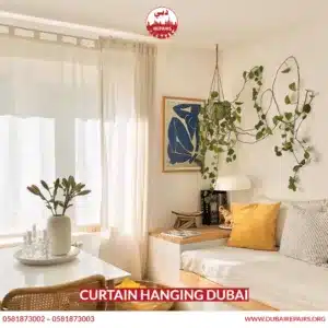 Curtain Hanging Dubai 