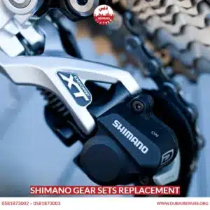 Shimano gear sets replacement