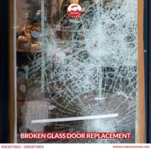 Broken Glass Door Replacement 