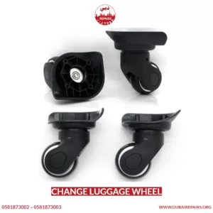 Change Luggage Wheel