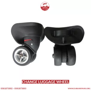 Change Luggage Wheel