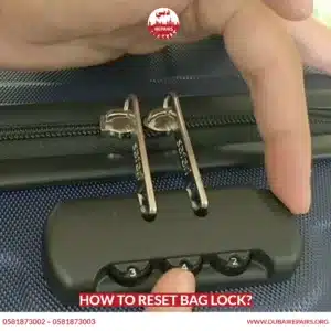 How to reset bag lock