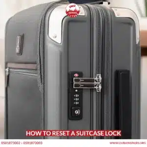 how to reset a suitcase lock