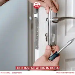 Lock Installation in Dubai