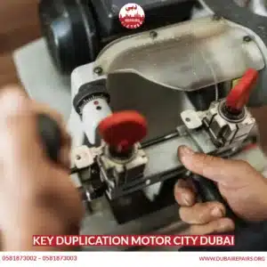 Key Duplication Motor City Dubai